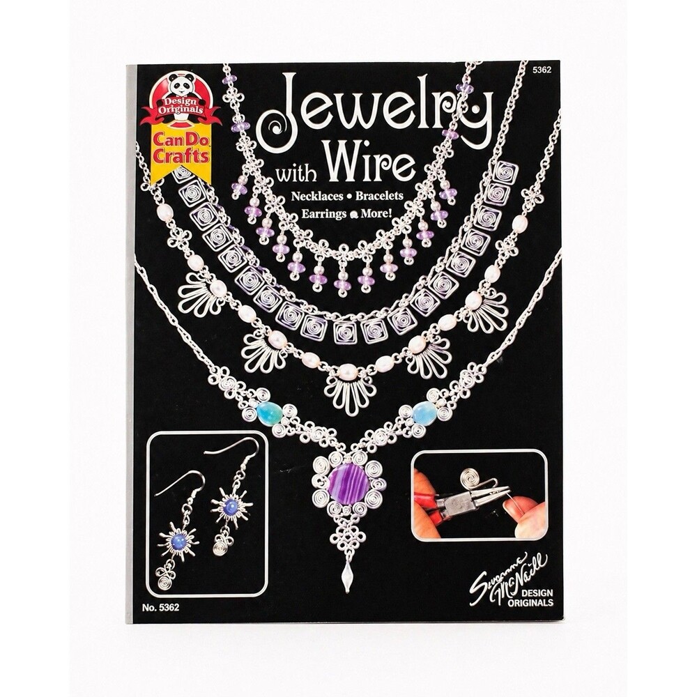 Jewelry With Wire Book Can Do Crafts DIY Necklaces Bracelets Beading Tutorial